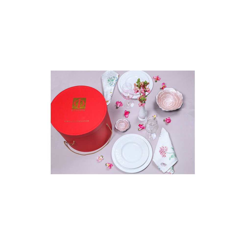 Подарочная коробка decor box "Чистый опал, рельеф", Фарфор, Lenox, США