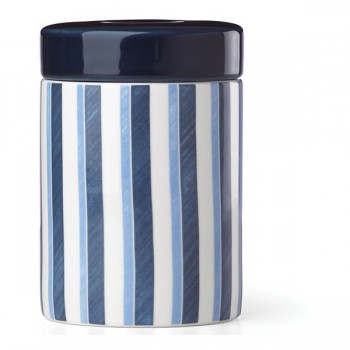 Банка с крышкой 15см "Аззурро" (Лука Андрисани), Фарфор, Lenox, США