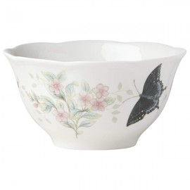 Салатник индивидуальный 14,5см "Бабочки на лугу.Колибри", Фарфор, Lenox, США