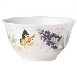Салатник индивидуальный 14,5см "Бабочки на лугу.Щегол", Фарфор, Lenox, США
