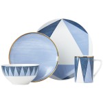 Набор 1/4 "Аззурро. Углы" (Лука Андрисани), Фарфор, Lenox, США