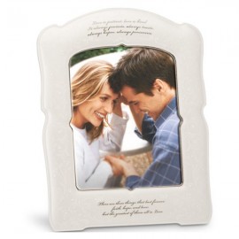 Рамка для фото Lenox "Чистый опал. Любовь -это терпение" 37см, Фарфор, Lenox, США