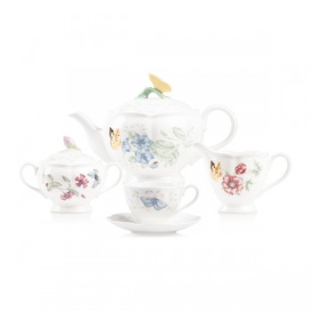 Набор чайный Lenox "Бабочки на лугу" 2/7, п/к, Фарфор, Lenox, США