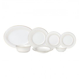 Столовый сервиз Lenox "Золотой водопад" 6/32, Фарфор, Lenox, США