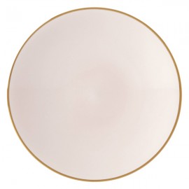 Тарелка закусочная Lenox "Трианна" 23см (пудровая), Фарфор, Lenox, США