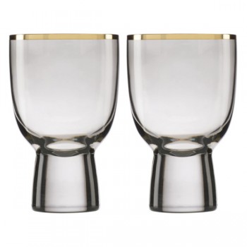 Набор бокалов для вина Lenox "Трианна" 295мл, 2шт (дымчатый), Стекло, Lenox, США