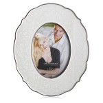 Рамка для фото овальная 13х18см "Чистый опал", Фарфор, Lenox, США