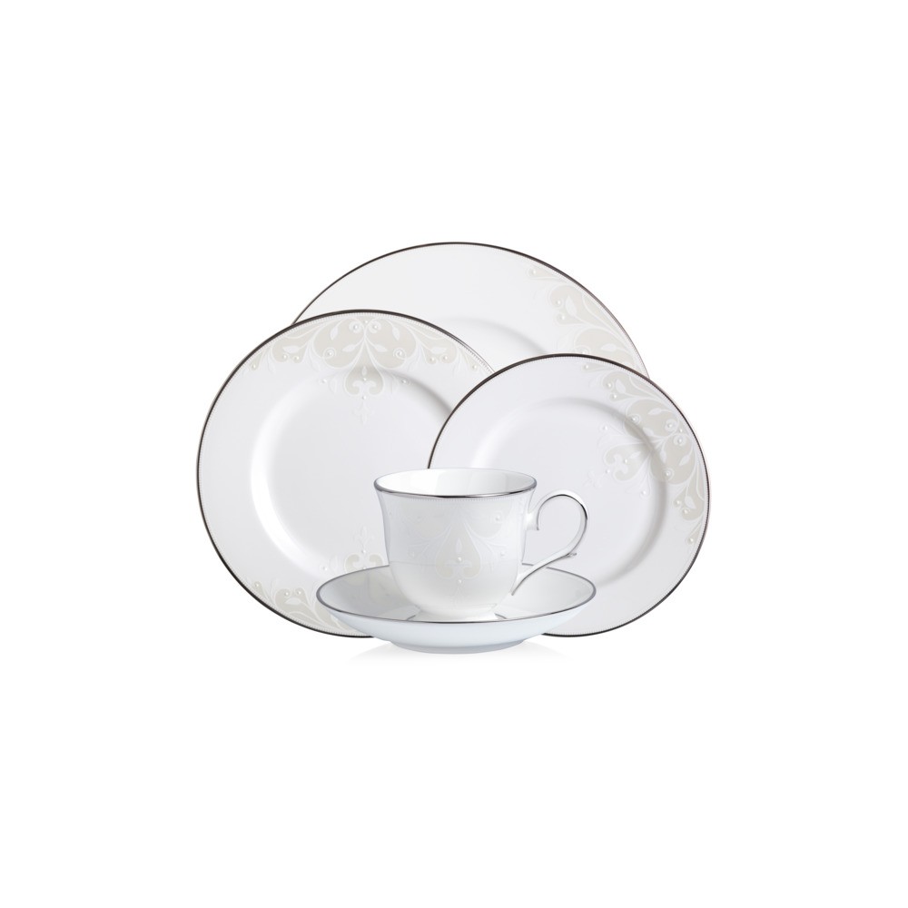 Набор столовый Lenox "Чистый опал.Скролл" 1/5, Фарфор, Lenox, США