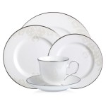 Набор столовый Lenox "Чистый опал.Скролл" 6/30, Фарфор, Lenox, США