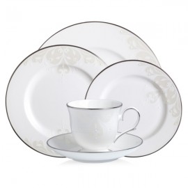 Набор столовый Lenox "Чистый опал.Скролл" 6/30, Фарфор, Lenox, США