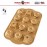 CHARM Форма для выпечки, литой алюминий, серия Premier Gold Collection, Nordic Ware, США