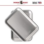 BBQ Набор подносов для гриля, 24 х 16 см, 2 шт, алюминий, Nordic Ware, США