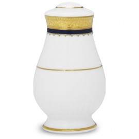 Солонка 8,5см "Одесса Кобальт, золотой кант", Фарфор костяной, Noritake, Япония