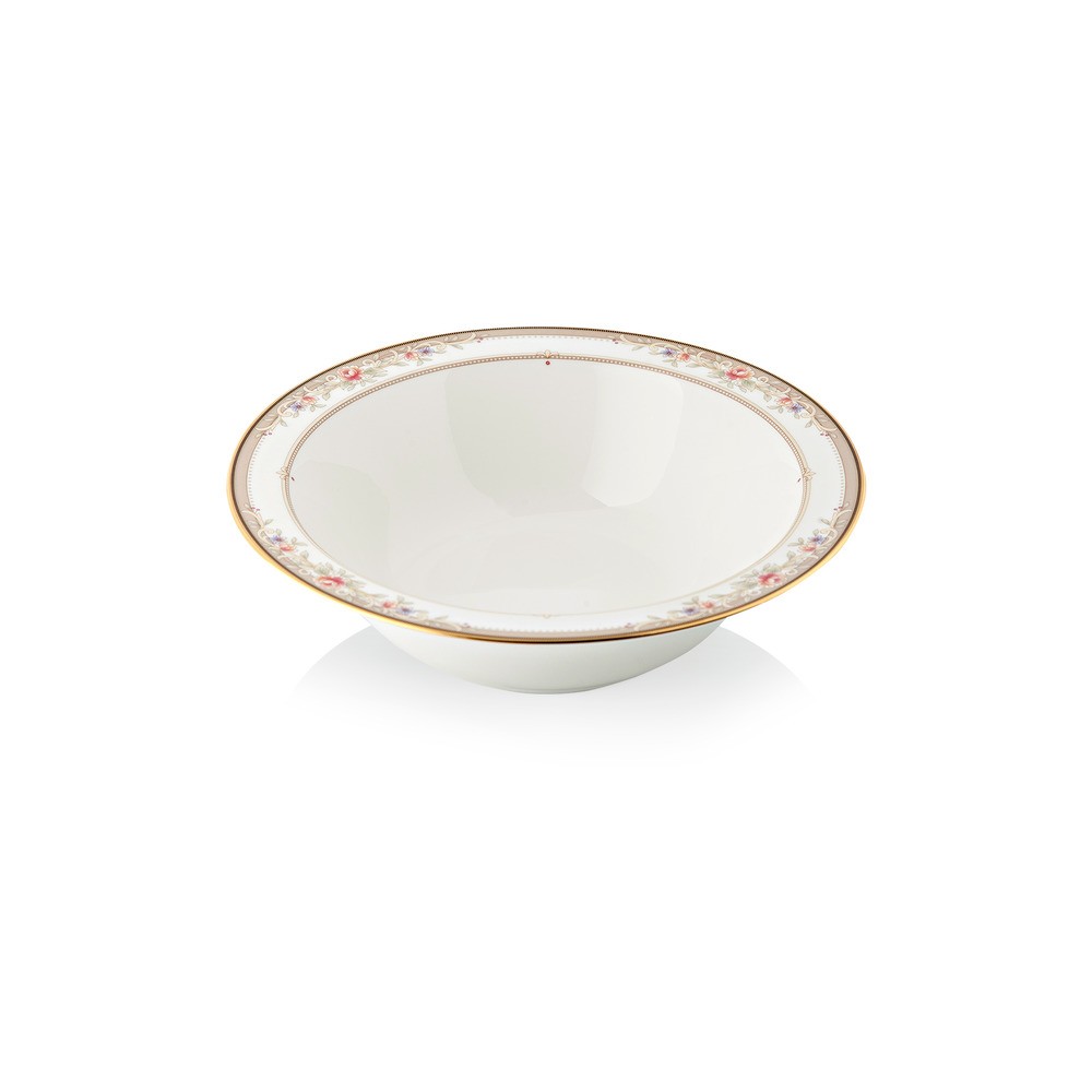 Салатник круглый 24,5см "Итальянская роза", Фарфор костяной, Noritake, Япония