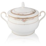 Супница 2,4л "Итальянская роза", Фарфор костяной, Noritake, Япония