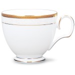 Чашка чайная 250мл "Хэмпшир, золотой кант", Фарфор костяной, Noritake, Япония