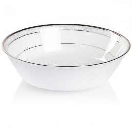 Салатник круглый 23см "Хэмпшир, платиновый кант", Фарфор, Noritake, Япония