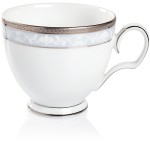 Чашка чайная 250мл "Хэмпшир, платиновый кант", Фарфор, Noritake, Япония