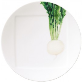 Тарелка десертная 16см "Овощной букет" "Редька", Фарфор, Noritake, Япония