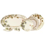 Сервиз столовый 6/21 "Ягодное ассорти", Фарфор костяной, Noritake, Япония