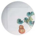 Тарелка обеденная Noritake "Овощной букет" "Тыква" 27см, Фарфор, Noritake, Япония
