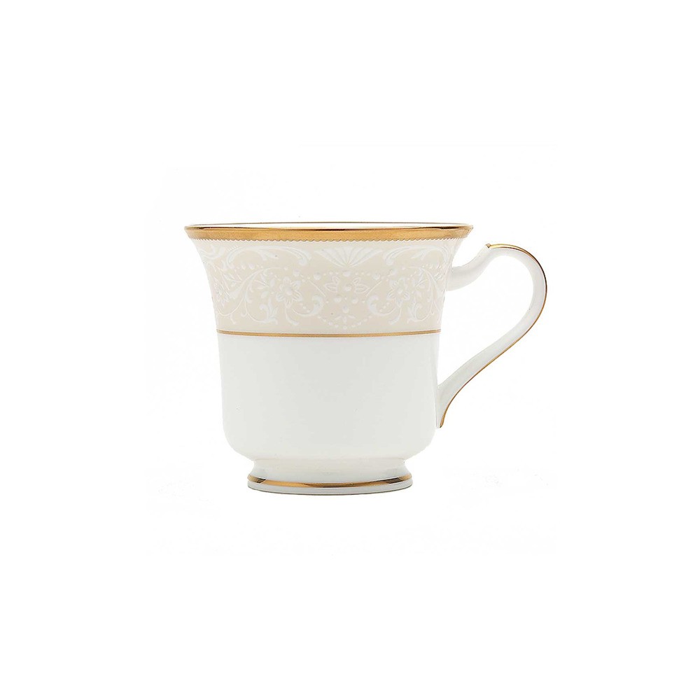 Чашка кофейная 90мл "Белый дворец", Фарфор костяной, Noritake, Япония