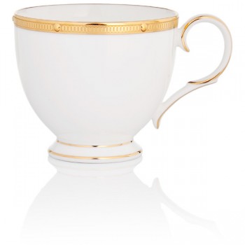 Чашка кофейная 90мл "Рочель, золотой кант", Фарфор костяной, Noritake, Япония