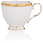 Чашка чайная 200мл "Рочель, золотой кант", Фарфор костяной, Noritake, Япония