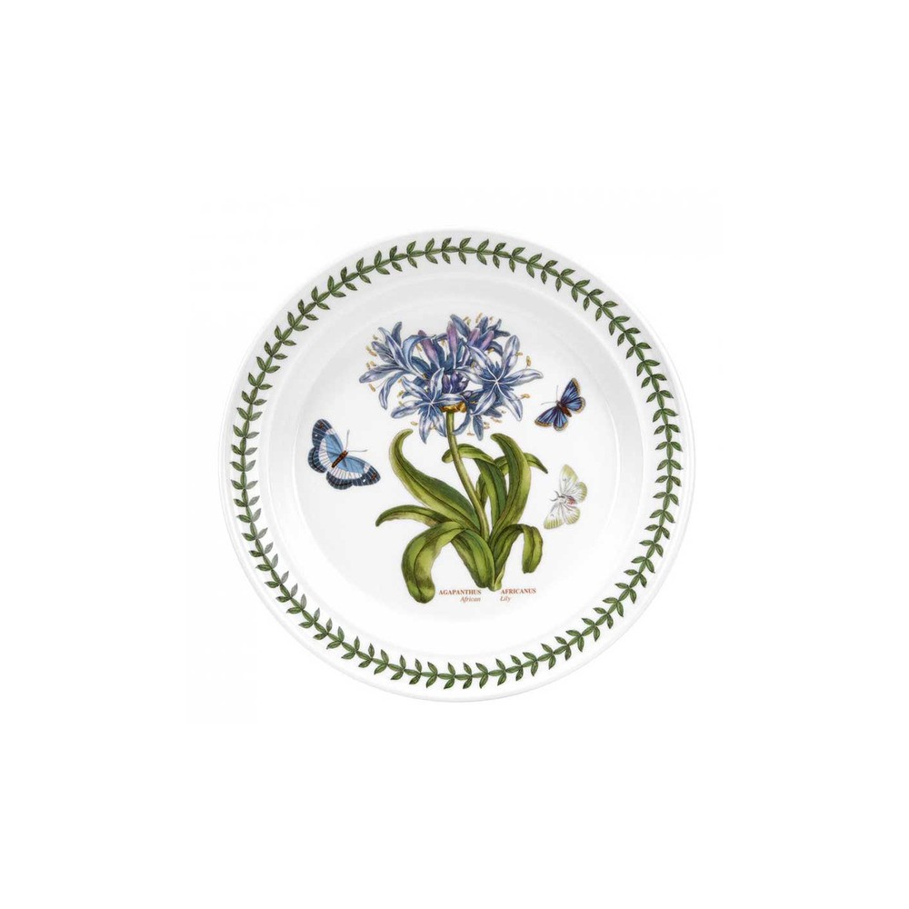Тарелка обеденная Portmeirion "Ботанический сад. Лилия" 25см, Фаянс, Portmeirion, Великобритания
