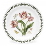 Тарелка обеденная Portmeirion "Ботанический сад. Тюльпаны" 25см, Фаянс, Portmeirion, Великобритания