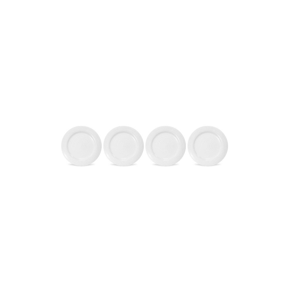 Набор тарелок закусочных Portmeirion "Софи Конран для Портмерион" 20 см, 4 шт (белый), Фарфор, Portmeirion, Великобритания