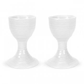 Набор чашек для яйца Portmeirion "Софи Конран для Портмерион" 9 см, 2 шт (белый), Фарфор, Portmeirion, Великобритания