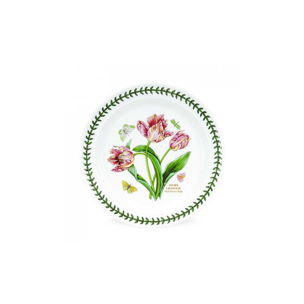 Тарелка закусочная Portmeirion "Ботанический сад. Тюльпан" 20см, Фаянс, Portmeirion, Великобритания
