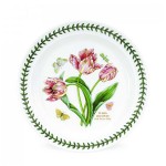 Тарелка закусочная Portmeirion "Ботанический сад. Тюльпан" 20см, Фаянс, Portmeirion, Великобритания