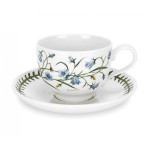 Чашка чайная с блюдцем Portmeirion "Ботанический сад. Колокольчик" 200мл, Фаянс, Portmeirion, Великобритания
