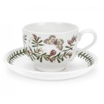 Чашка чайная с блюдцем Portmeirion "Ботанический сад. Горошек" 280мл, Фаянс, Portmeirion, Великобритания