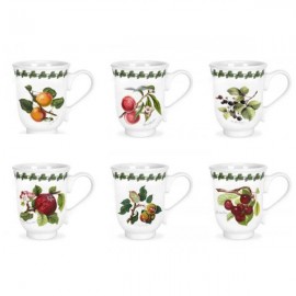 Набор кружек Portmeirion "Помона" 280 мл, 6 шт, Фаянс, Portmeirion, Великобритания