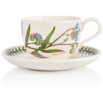Чашка чайная с блюдцем Portmeirion "Ботанический сад. Незабудка" 200мл, Фаянс, Portmeirion, Великобритания