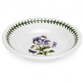 Салатник индивидуальный Portmeirion "Ботанический сад. Анютины глазки" 18см, Фаянс, Portmeirion, Великобритания