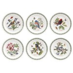 Набор тарелок обеденных Portmeirion"Ботанический сад.Птицы"25см,6 шт, Фаянс, Portmeirion, Великобритания