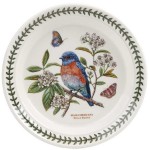 Тарелка пирожковая Portmeirion "Ботанический сад. Птицы. Дрозд" 15см, Фаянс, Portmeirion, Великобритания
