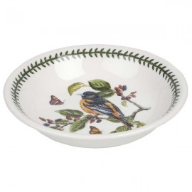 Тарелка для пасты Portmeirion "Ботанический сад.Птицы. Иволга" 20см, Фаянс, Portmeirion, Великобритания