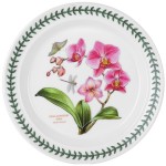 Тарелка обеденная Portmeirion "Ботанический сад. Экзотические цветы. Орхидея" 25см, Фаянс, Portmeirion, Великобритания