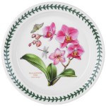 Тарелка закусочная Portmeirion "Ботанический сад. Экзотические цветы. Орхидея" 20см, Фаянс, Portmeirion, Великобритания