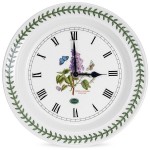 Часы настенные Portmeirion "Ботанический сад. Сирень" 25см, Фаянс, Portmeirion, Великобритания