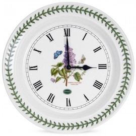 Часы настенные Portmeirion "Ботанический сад. Сирень" 25см, Фаянс, Portmeirion, Великобритания