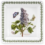 Тарелка квадратная  Portmeirion "Ботанический сад. Сирень" 21,5см, Фаянс, Portmeirion, Великобритания