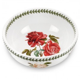 Салатник Portmeirion "Ботанический сад. Розы. Ароматное облако, красная роза" 20см, Фаянс, Portmeirion, Великобритания