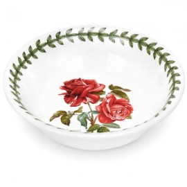 Салатник индивидуальный Portmeirion "Ботанический сад. Розы. Ароматное облако, красная роза" 13см, Фаянс, Portmeirion, Великобритания