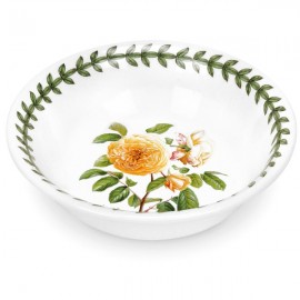 Салатник индивидуальный Portmeirion "Ботанический сад. Розы. Джорджия, желтая роза" 13см, Фаянс, Portmeirion, Великобритания